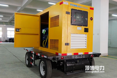 戶外使用柴油發(fā)電機(jī)組，選移動式拖車（汽車）還是靜音式？